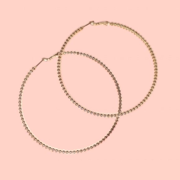 Jewelry - SILVER HOOP EARRINGS
